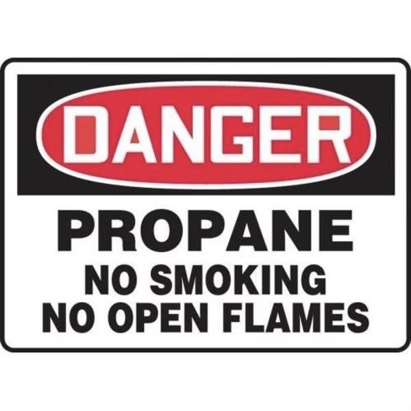 Accuform OSHA DANGER SAFETY SIGN PROPANE NO MCPG025XL MCPG025XL - main